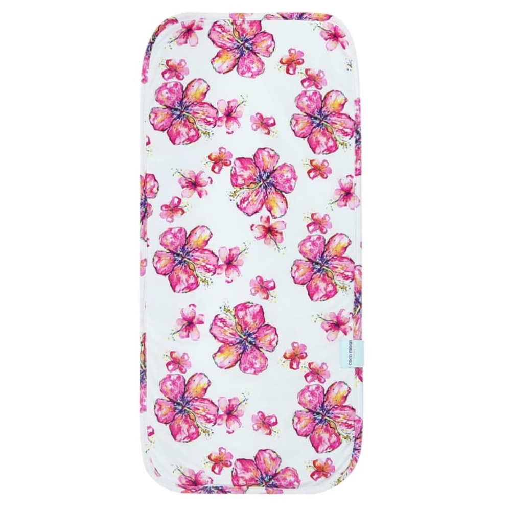 Coco Moon Hawaii - Hibiscus Kiss Burp Cloth